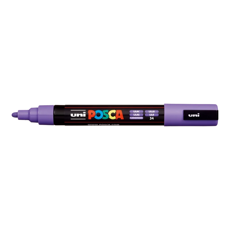 Posca popisovač PC-5M, 1,8 – 2,5 mm, lila (34)