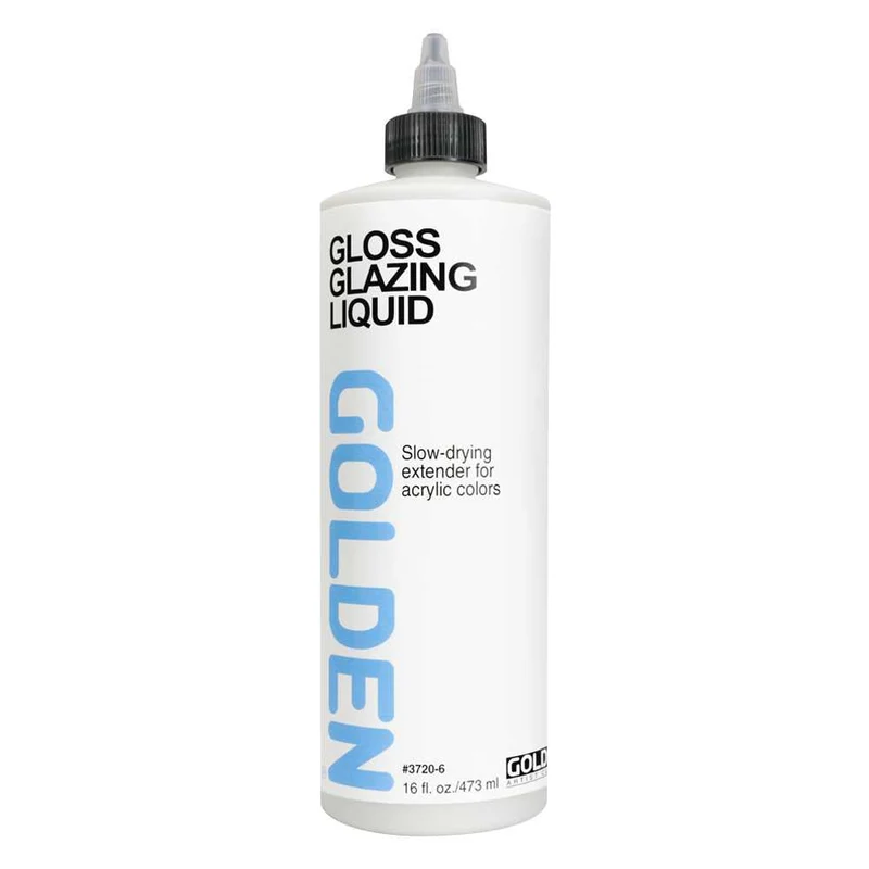 GOLDEN Gloss Glazing Liquid υγρό γυαλιστερό μέσο για ακρυλικά γλασάρισμα