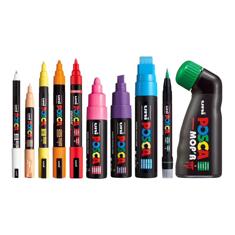 Μαρκαδόρος Posca PC-5M, 1,8 – 2,5 mm, ροζ σατινέ (68)