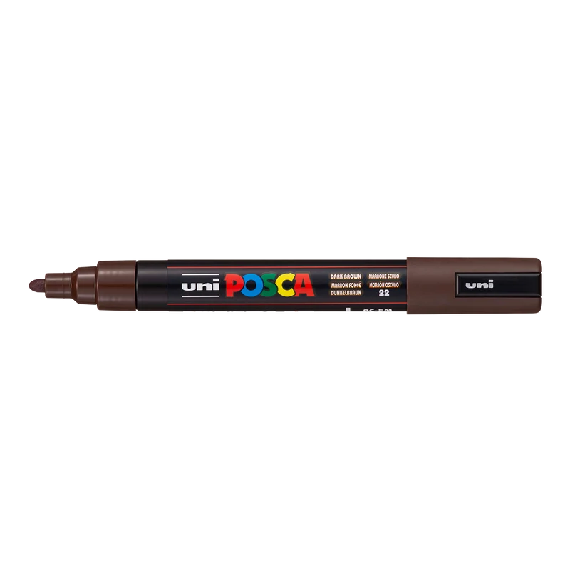 Posca Marker PC-5M, 1,8 – 2,5 mm, Dunkelbraun (22)