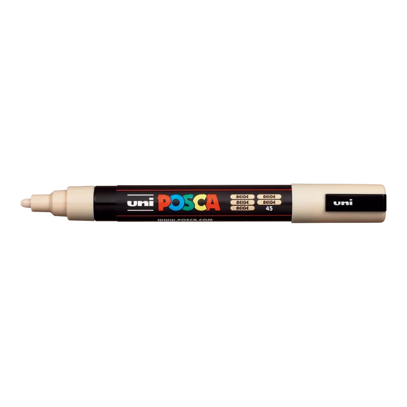 Akrilni marker Posca PC-5M, 1,8 – 2,5 mm, bež (45)