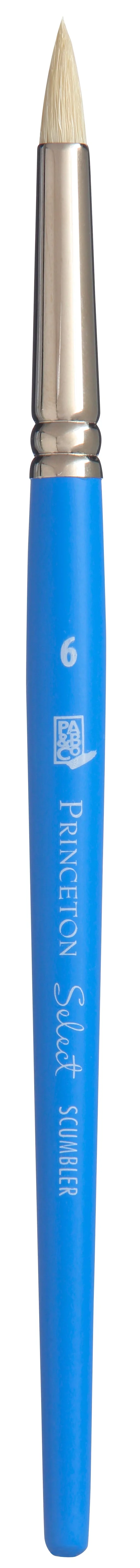Pennello artistico tondo PRINCETON Select Round Scumbler con setole naturali