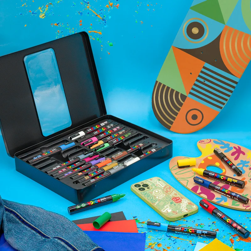 Sada akrylových popisovačov Posca – rôzne varianty
