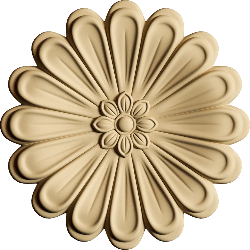 Biegbares Holz Pentart RZ 0950 Blumenkugel 5 cm