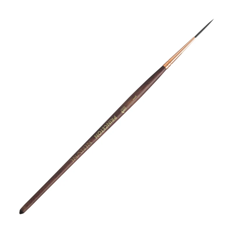 Akvarelový štetec PRINCETON Neptune Script Liner s krátkou rúčkou
