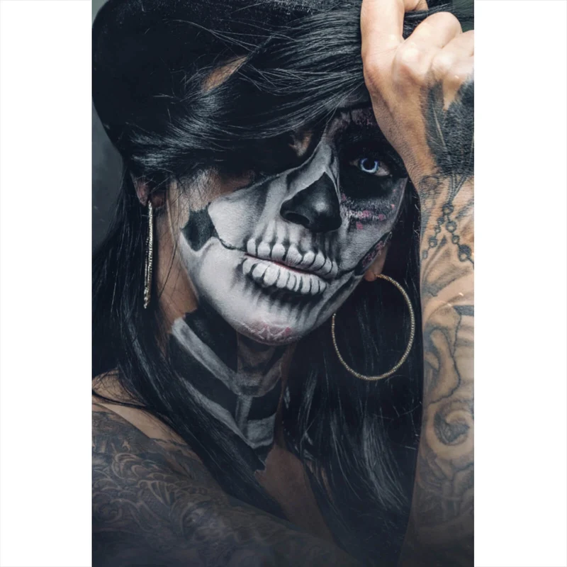 Aluminiumbild La Catrina No. 5 Hochformat