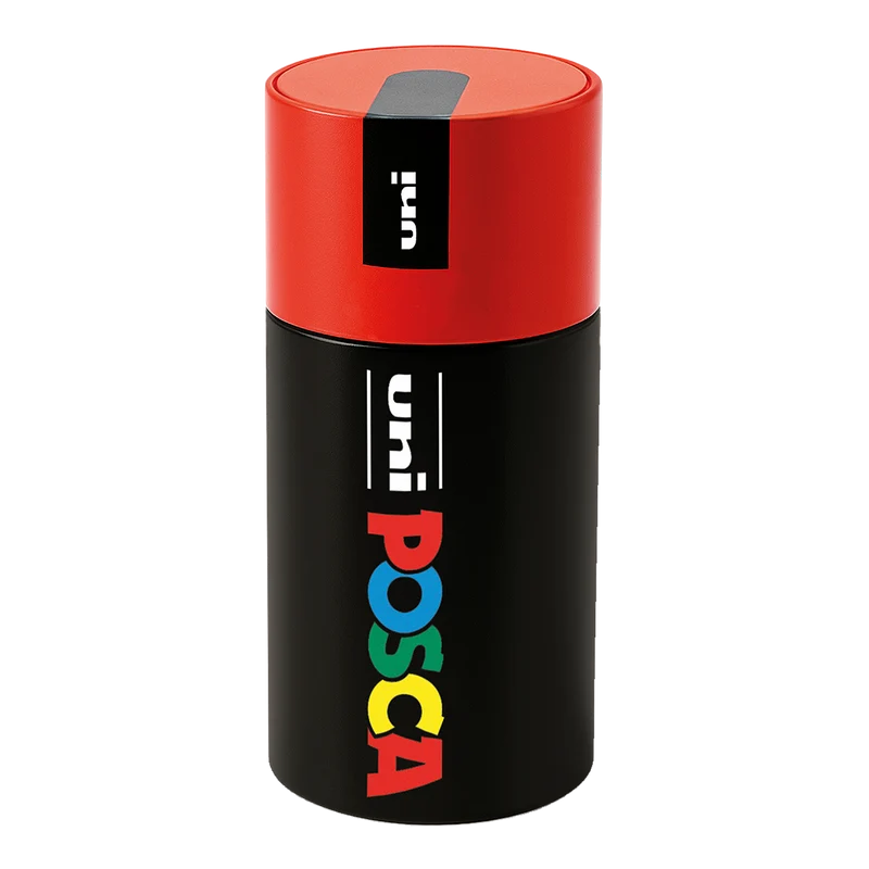 Комбиниран комплект маркери Posca в метална кутия – 13 бр. (PC-3M, PC-5M, PC-5BR)