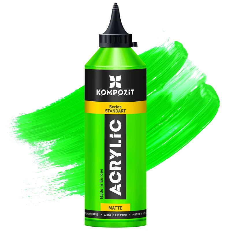 Acrylfarbe Kompozit STANDART Fluorescent 500 ml