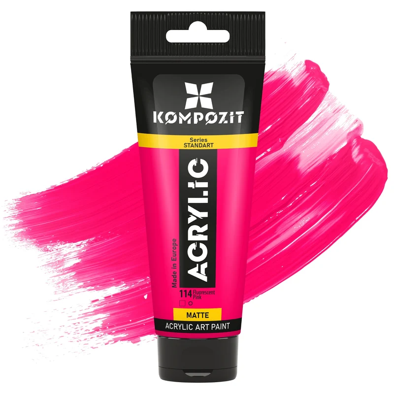 Акрилна боя Kompozit STANDART Fluorescent 75 ml