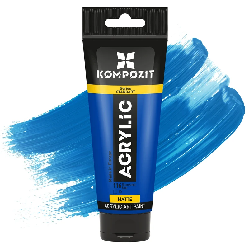 Colore acrilico Kompozit STANDART Fluorescent 75 ml